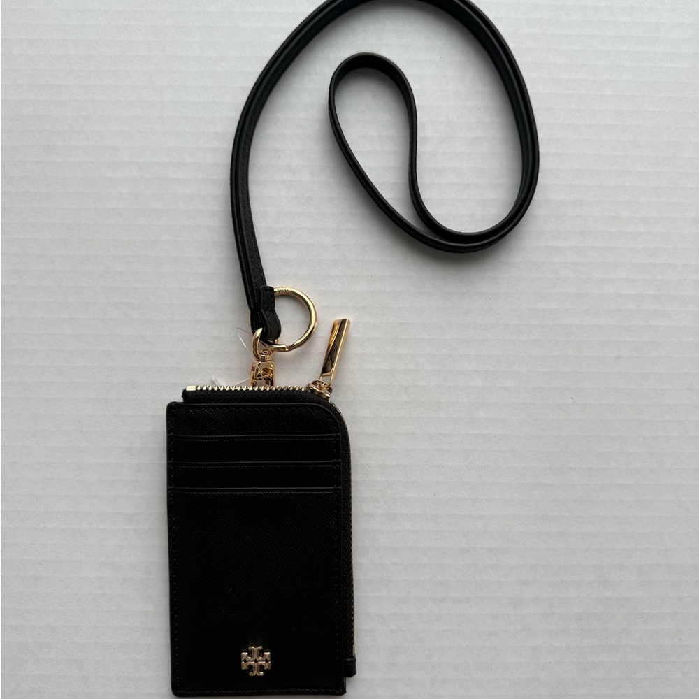 Tory Burch Emerson Black Lanyard - Picture 4 of 9